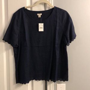 J.Crew Factory Linen blouse